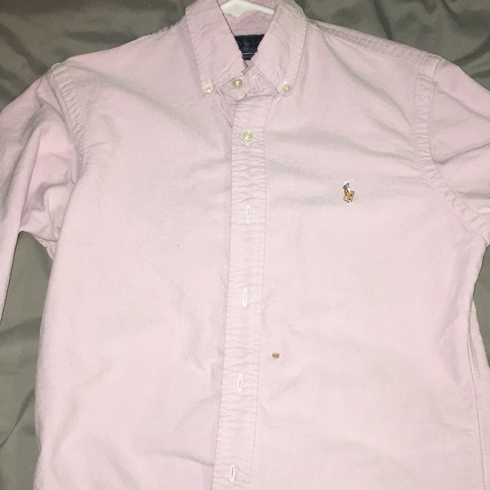 Ralph Lauren pink button down